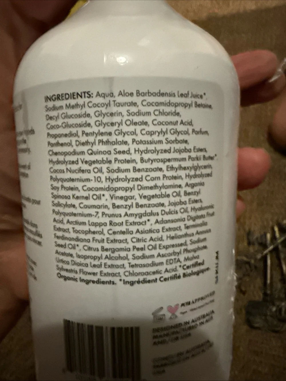 Anti Frizz Shampoo – White